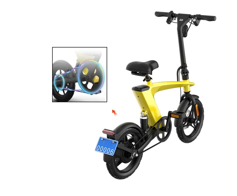 Battery Electric Bike Bicycle Chopper 500w Fat Tire Electric Folding E-bike 250w 36v