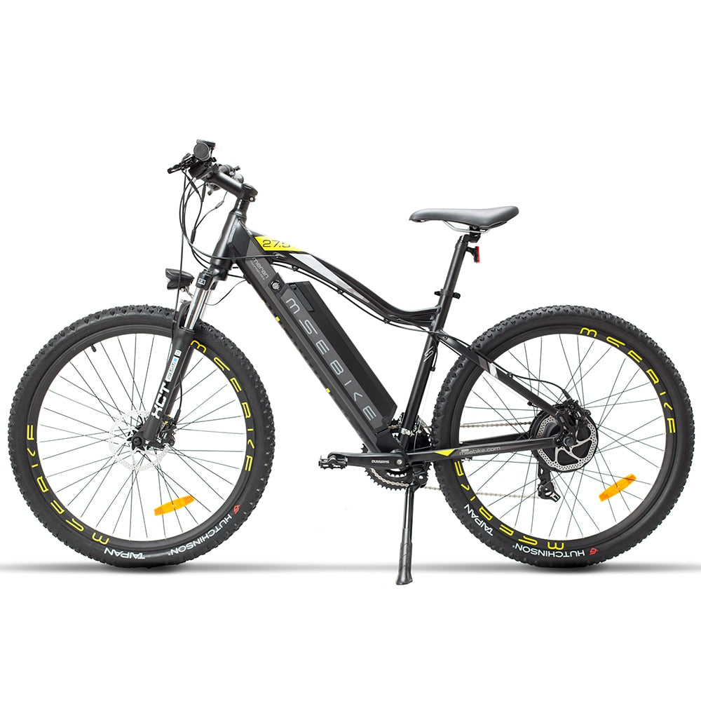 27.5 Inch E-Bike 500W Motor 48V 13AH Lithium Battery Leisure Cycling Electric Bike with 7 Speed Transmission Bicycle