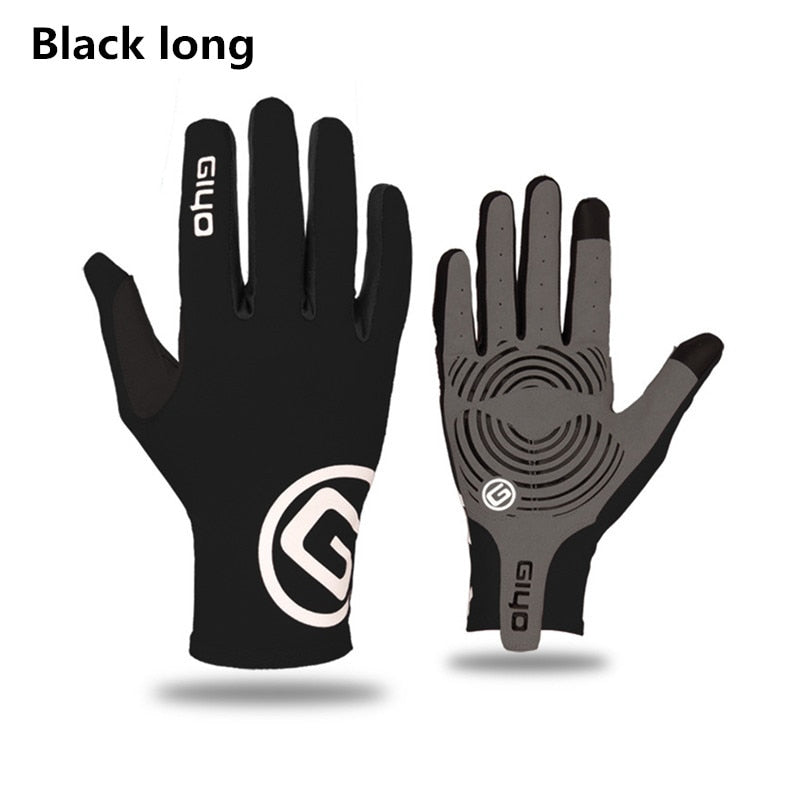 Giyo Gloves Cycling Full Finger Gloves Anti-slip Long Finger MTB Glove
