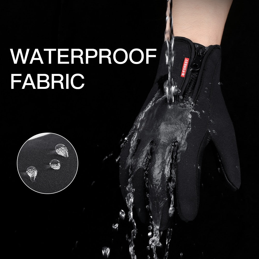 Unisex Touchscreen Thermal, Full Finger Gloves For Cycling.