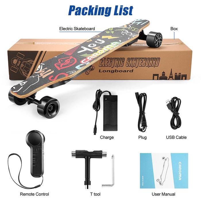 Long Board4 wheel electric skateboard