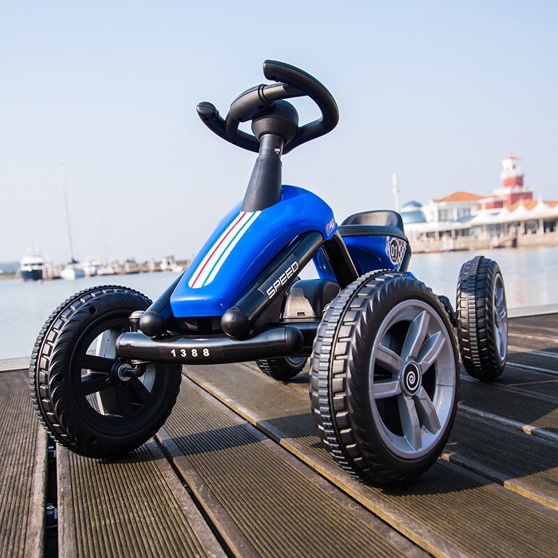 Children's Go-kart Four-wheel Bicycle Baby Boys and Girls Children Can Sit Sports Fitness Toy Stroller