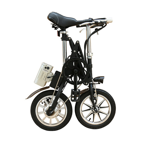 16 inch portable three-point folding bicycle, men's and women's, 7-speed disc brake,  compact and lightweight.