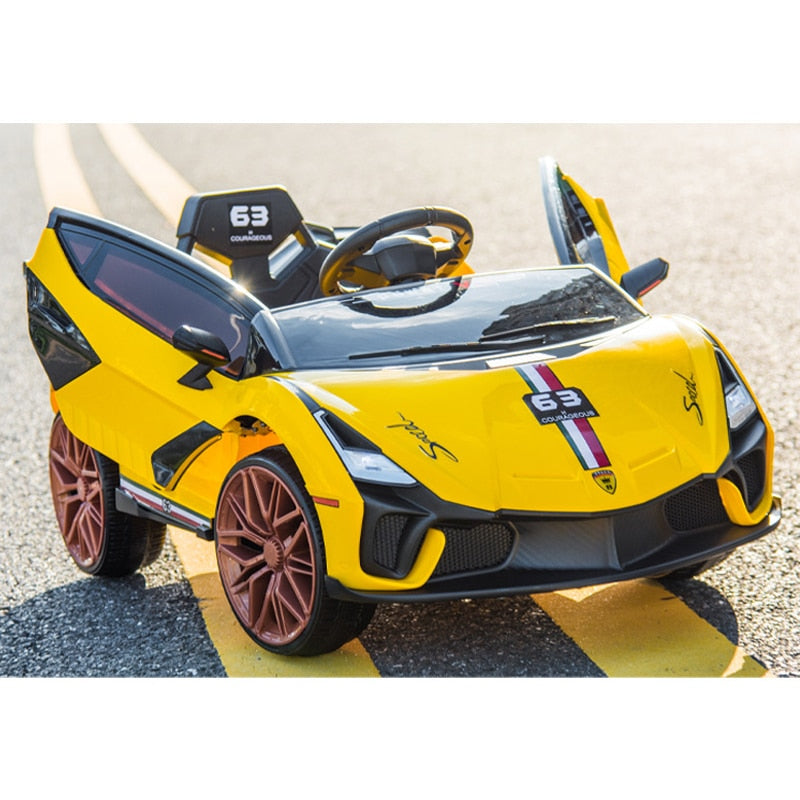 2022 New Children Electric Car Kids Remote Control