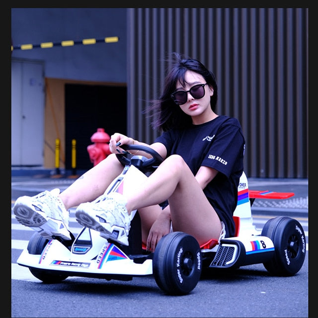 Mini Single Seat  Kids Drift  Go-karts  Racing Electric Go Kart for Kids