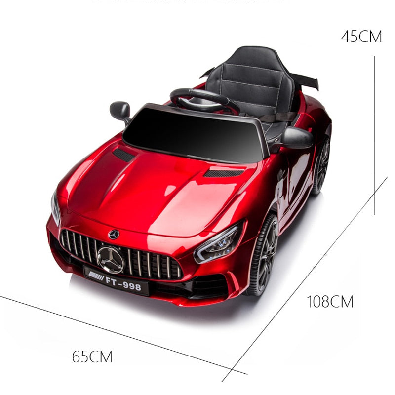 Licensed CLS 350 12V Ride On Car with 2.4G Remote Control Battery Powered Electric Car Ride On Vehicle w/Bluetooth Music